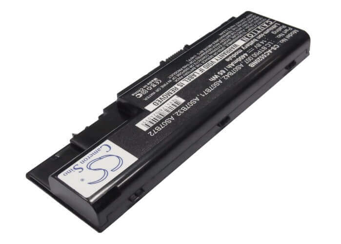 Black Battery For Acer Aspire 7520, Aspire 6920-6621, Aspire 5920g-302g25hi 14.8v, 4400mah - 65.12wh Notebook, Laptop Cameron Sino Technology Limited