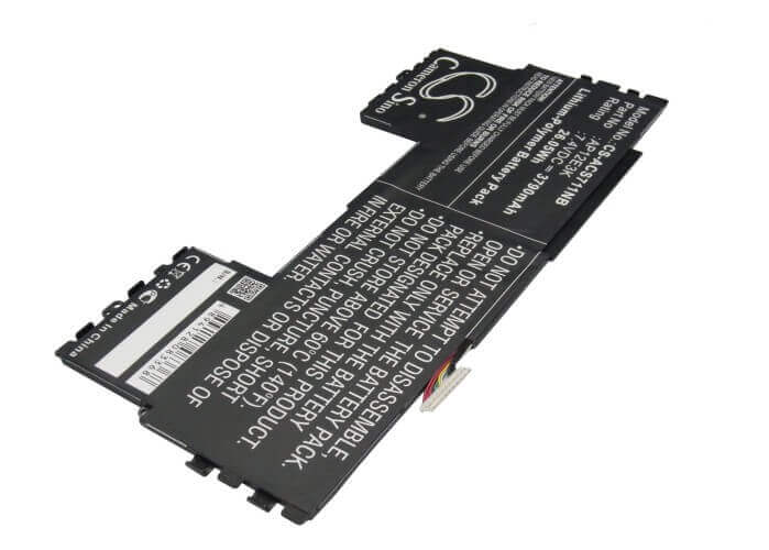 Black Battery For Acer Aspire Aspire S7 11", Aspire S7 Ultrabook Ips, Aspire S7-191 7.4v, 3790mah - 28.05wh Notebook, Laptop Cameron Sino Technology Limited