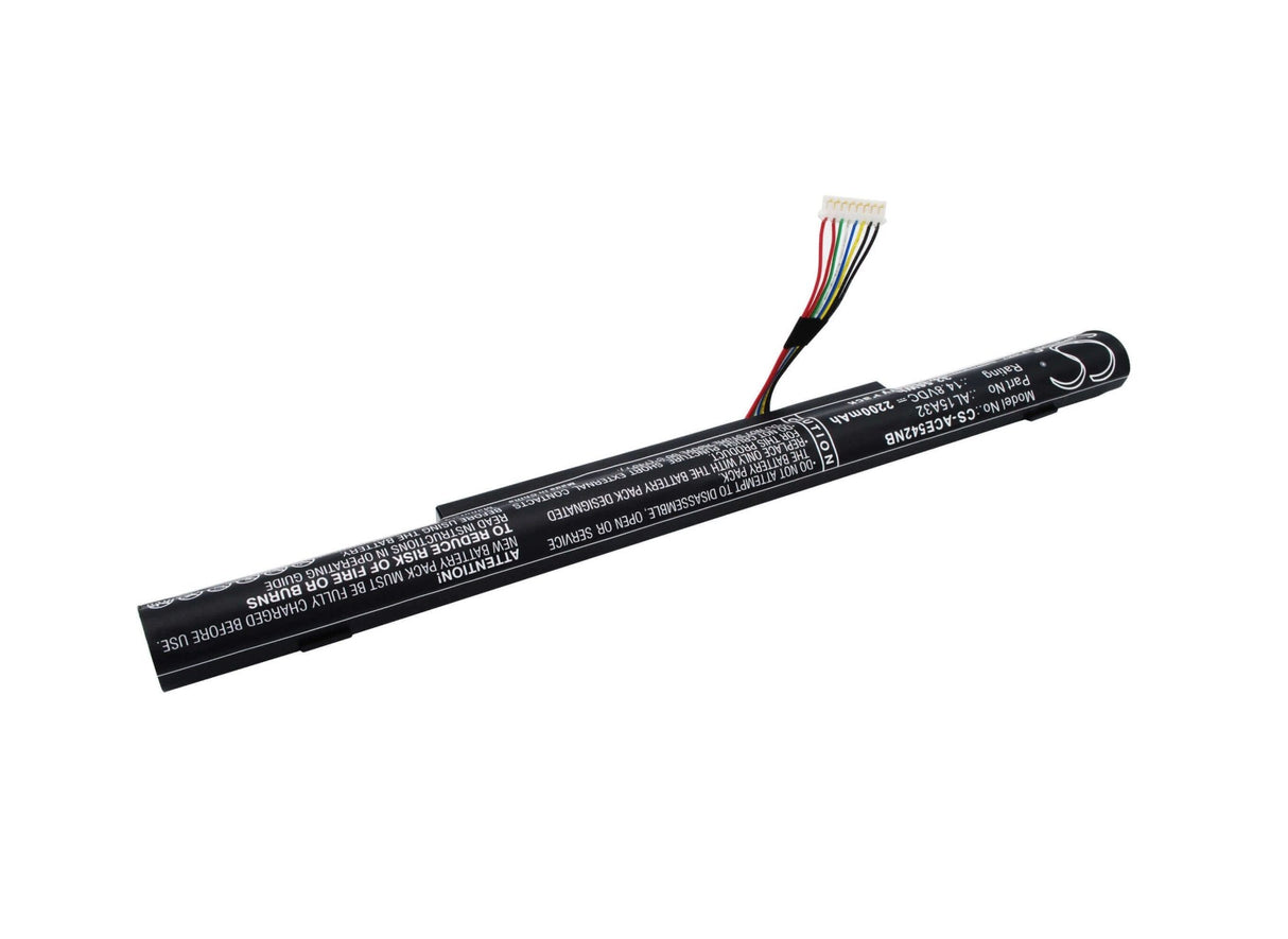 Black Battery For Acer Aspire E5-422, Aspire E5-422g, Aspire E5-472 14.8v, 2200mah - 32.56wh Notebook, Laptop Cameron Sino Technology Limited