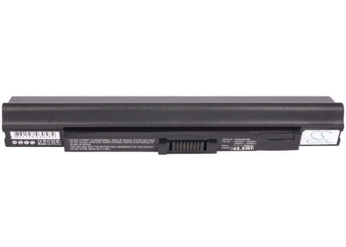 Black Battery For Acer Aspire One 531, Aspire One 751, Aspire One 751-bk23 11.1v, 4400mah - 48.84wh Notebook, Laptop Cameron Sino Technology Limited