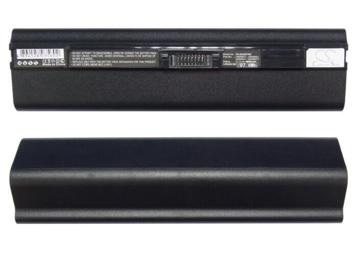 Black Battery For Acer Aspire One 531, Aspire One 751, Aspire One 751-bk23 11.1v, 8800mah - 97.68wh Notebook, Laptop Cameron Sino Technology Limited