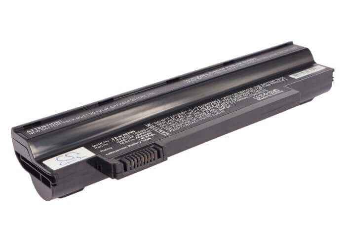 Black Battery For Acer Aspire One 532h-2db, Aspire One 532h-2dr, Aspire One 532h-2ds 10.8v, 4400mah - 47.52wh Notebook, Laptop Cameron Sino Technology Limited