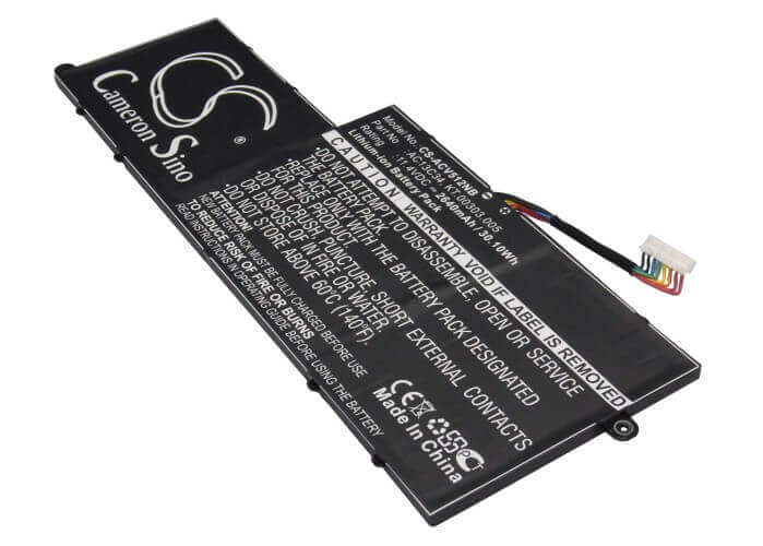 Black Battery For Acer Aspire V5-122p, Aspire V5 122p 11.4v, 2640mah - 30.10wh Notebook, Laptop Cameron Sino Technology Limited