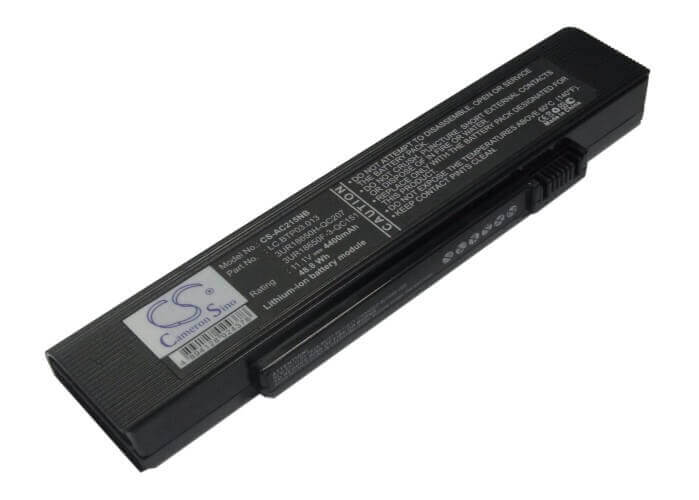 Black Battery For Acer Travelmate C213tmi, Travelmate C203etci, Travelmate C210 11.1v, 4400mah - 48.84wh Notebook, Laptop Cameron Sino Technology Limited