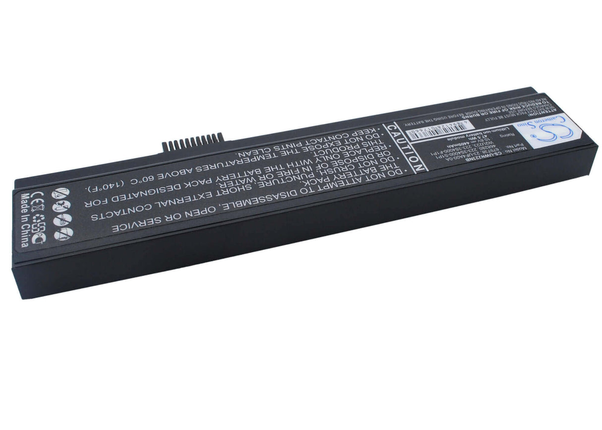 Batterie noire pour Acma Elite N223ii 10,8v, 4400mah - 47,52wh Batteries pour l'électronique Cameron Sino Technology Limited (Suspendu)