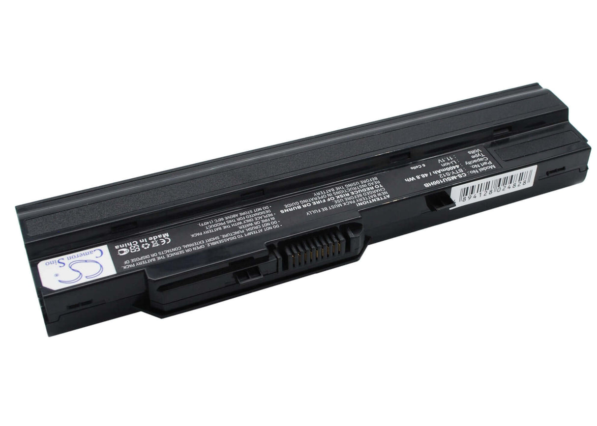 Black Battery For Advent 4211, 4212 11.1v, 4400mah - 48.84wh Notebook, Laptop Cameron Sino Technology Limited