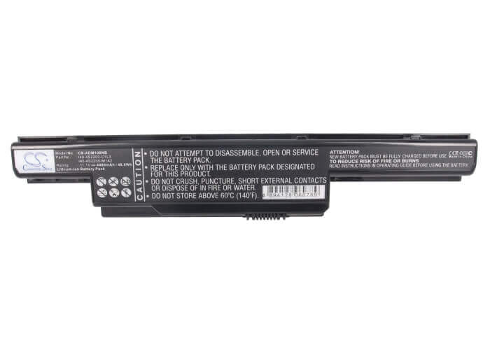 Black Battery For Advent Roma 1000, Roma 2001, Roma 3000 11.1v, 4400mah - 48.84wh Notebook, Laptop Cameron Sino Technology Limited (Suspended)