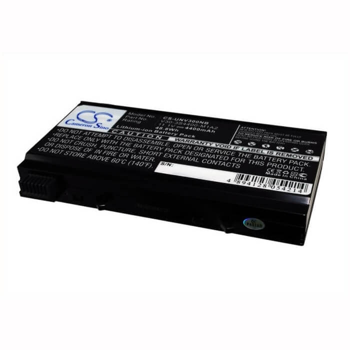 Batterie noire pour Advent V30 11.1v, 4400mah - 48.84wh Batteries pour l'électronique Cameron Sino Technology Limited (Suspendu)