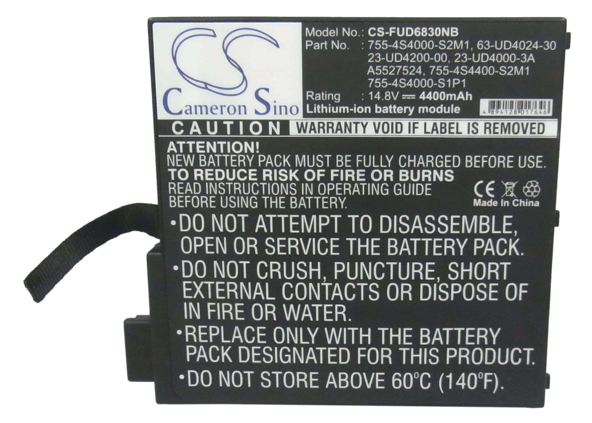 Batterie noire pour Airis 755a10 14.8v, 4400mah - 65.12wh Notebook, Laptop Cameron Sino Technology Limited (Suspendu)