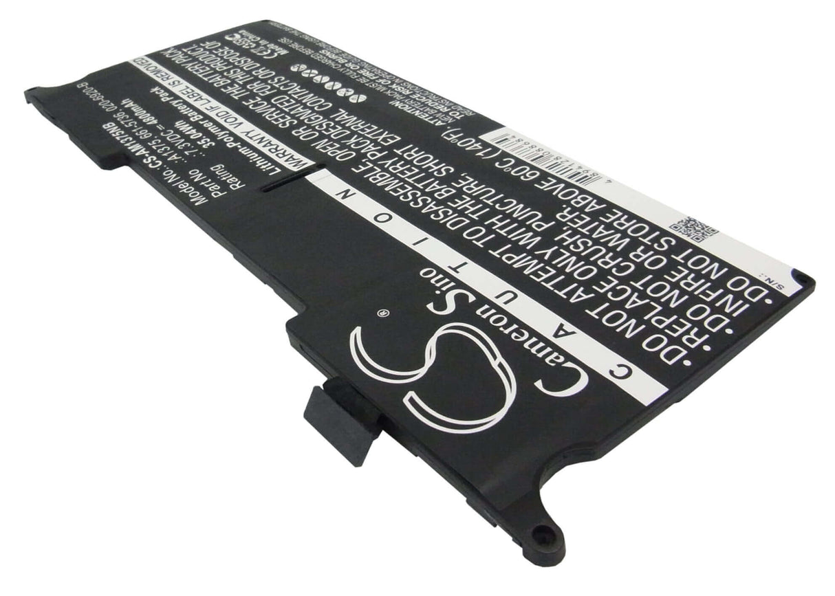 Black Battery For Apple Macbook Air 11" A1370 2010, Mc505ll/a 1.4 Ghz Core 2 Duo, Macbook Air 3.1 Late 2010 7.3v, 4800mah - 35.0 Notebook, Laptop Cameron Sino Technology Limited