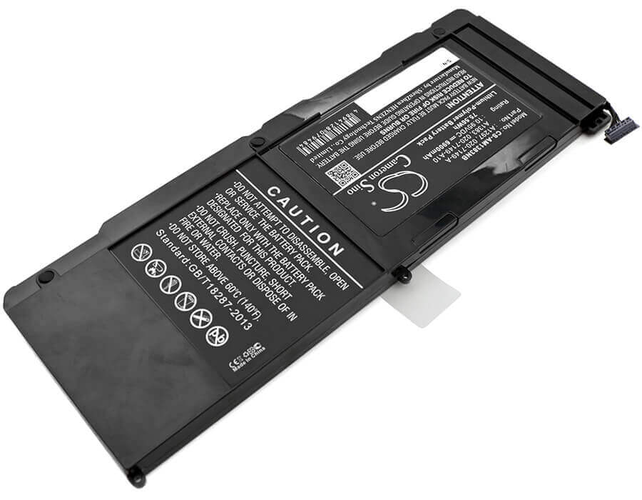 Black Battery For Apple Macbook Pro 17, Macbook Pro 17" A1297 2009 Version, Macbook Pro 17" Mc226*/a 10.95v, 8600mah - 94.17wh Notebook, Laptop Cameron Sino Technology Limited