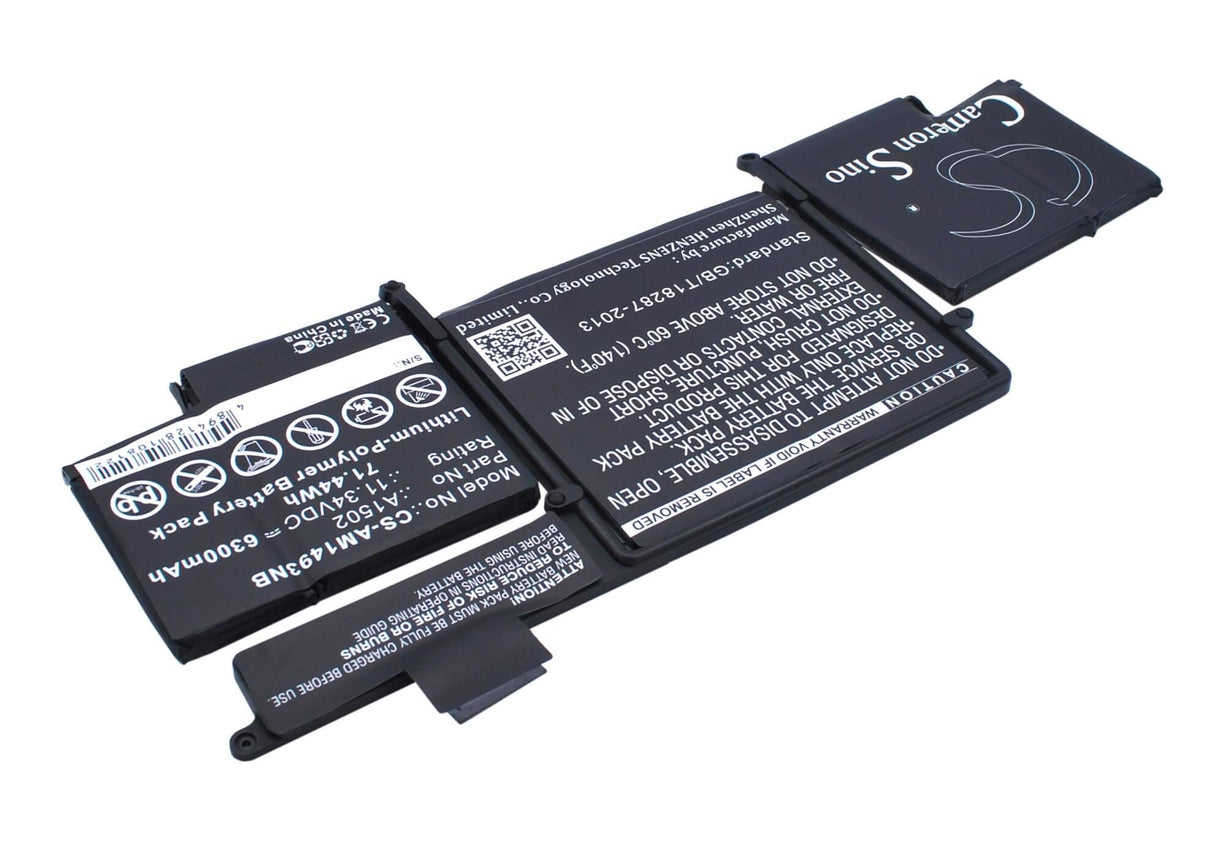Black Battery For Apple "macbook Pro "core I5" 2.4 13" Late 2013, Macbook Pro ""core I5" 2.4 13" Late 2013 Retina, Macbook Pro " Notebook, Laptop Cameron Sino Technology Limited