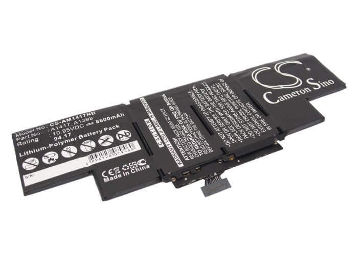 Apple notebook battery For Macbook Pro Core I7 2.3 15" Retina, Macbook Pro Core I7 2.6 15" Retina Notebook, Laptop Cameron Sino Technology Limited