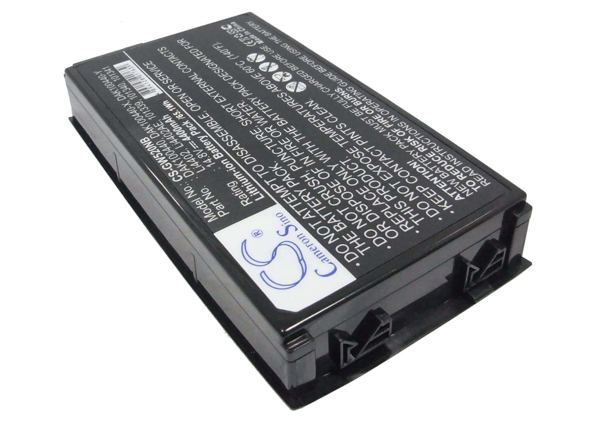 Black Battery For Arima W730a 14.8v, 4400mah - 65.12wh Notebook, Laptop Cameron Sino Technology Limited (Suspended)
