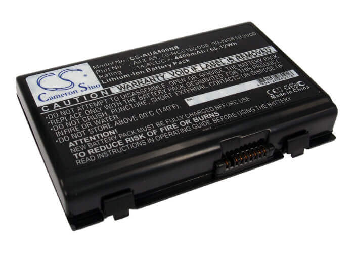 Black Battery For Asus A5, A5000, A5000e 14.8v, 4400mah - 65.12wh Batteries for Electronics Cameron Sino Technology Limited (Suspended)