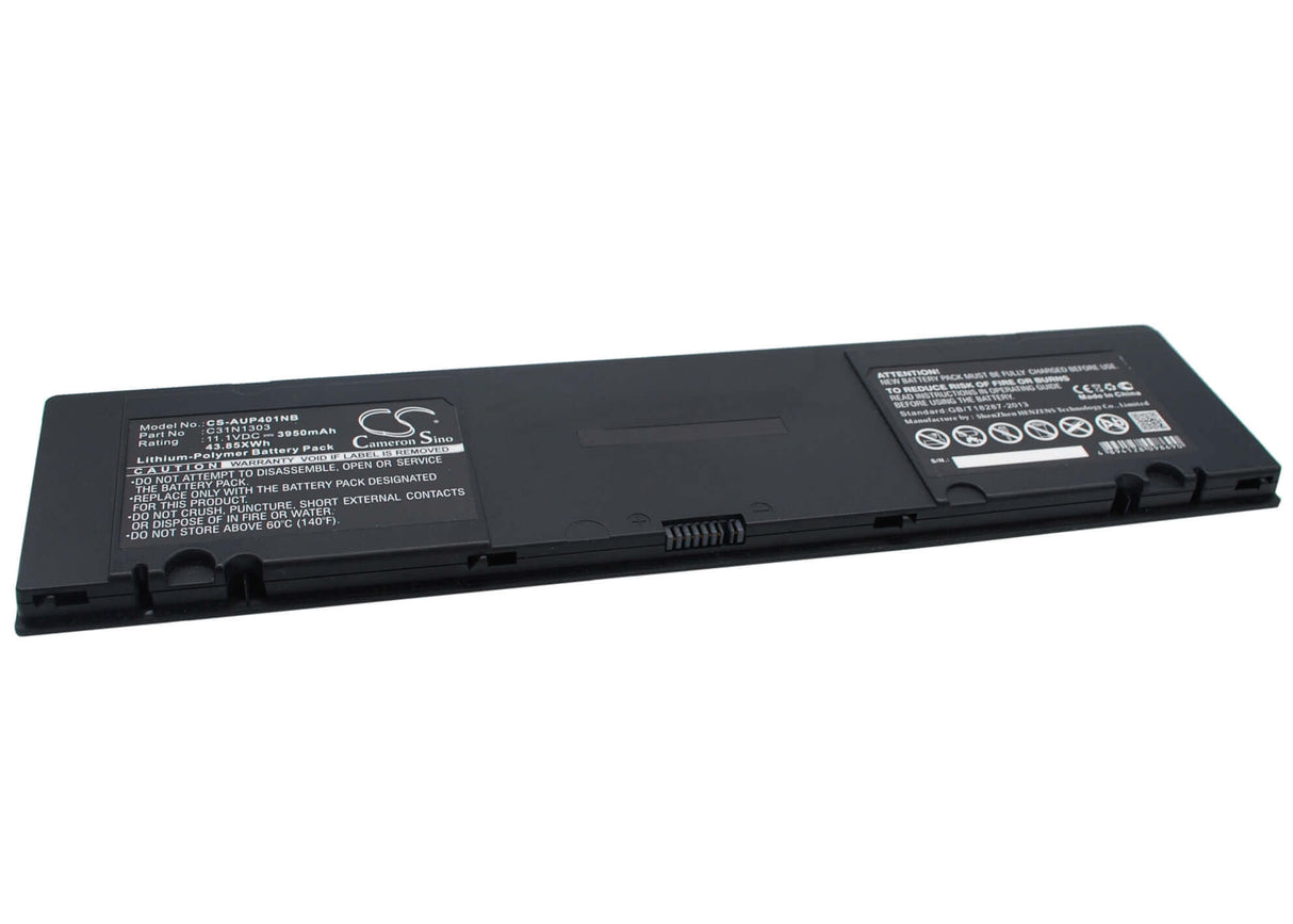 Black Battery For Asus Asuspro Pu401, Asuspro Pu401la, Asuspro Essential Pu401la 11.1v, 3950mah - 43.85wh Notebook, Laptop Cameron Sino Technology Limited