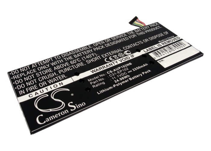 Black Battery For Asus Eee Pad Slider Ep102, Ep102, Eee Pad Slider 11.1v, 2250mah - 24.98wh Batteries for Electronics Cameron Sino Technology Limited (Suspended)