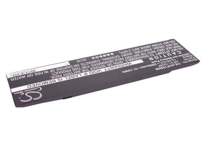 Black Battery For Asus Eee Pc 1008, Eee Pc 1008p, Eee Pc 1008kr 10.95v, 2900mah - 31.76wh Notebook, Laptop Cameron Sino Technology Limited