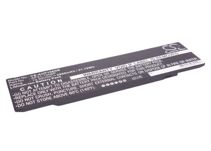Black Battery For Asus Eee Pc 1008, Eee Pc 1008p, Eee Pc 1008kr 10.95v, 2900mah - 31.76wh Notebook, Laptop Cameron Sino Technology Limited