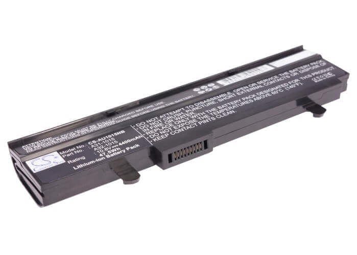 Black Battery For Asus Eee Pc 1015, Eee Pc 1015p, Eee Pc 1015pe 10.8v, 4400mah - 47.52wh Notebook, Laptop Cameron Sino Technology Limited