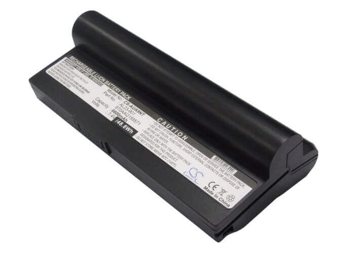 Black Battery For Asus Eee Pc 901, Eee Pc 904, Eee Pc 904hd 7.4v, 6600mah - 48.84wh Notebook, Laptop Cameron Sino Technology Limited