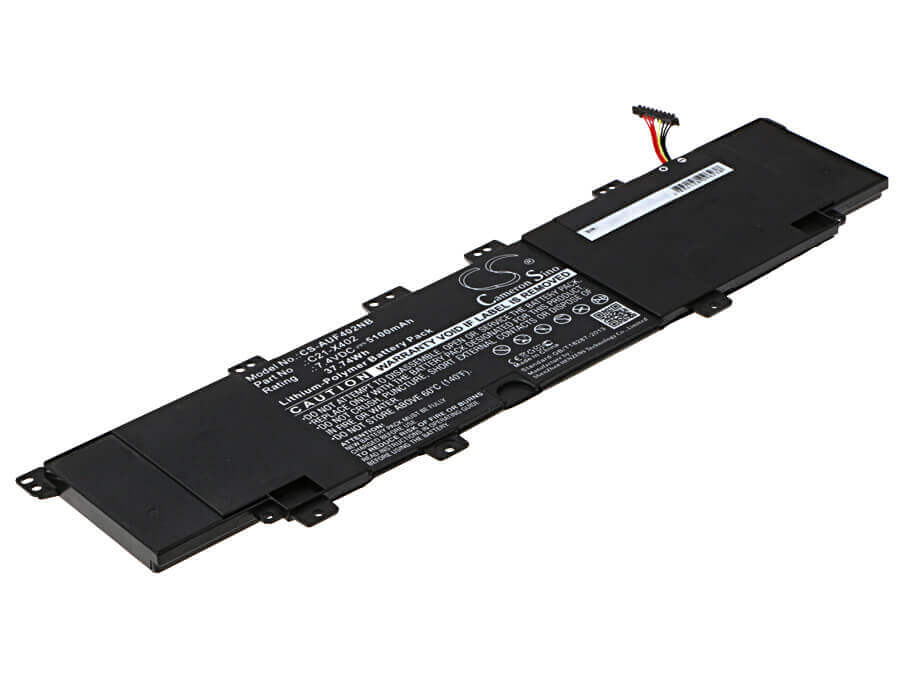 Black Battery For Asus F402c, F402ca-wx102h 7.4v, 5100mah - 37.74wh Notebook, Laptop Cameron Sino Technology Limited