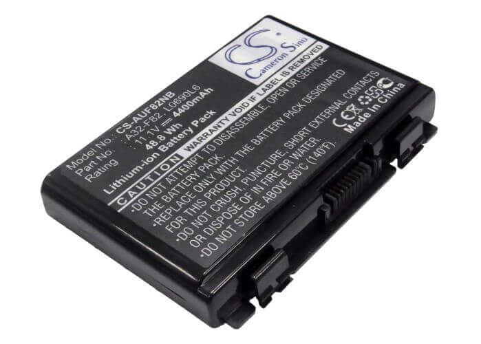 Black Battery For Asus F52, F82, Ff83s 11.1v, 4400mah - 48.84wh Notebook, Laptop Cameron Sino Technology Limited