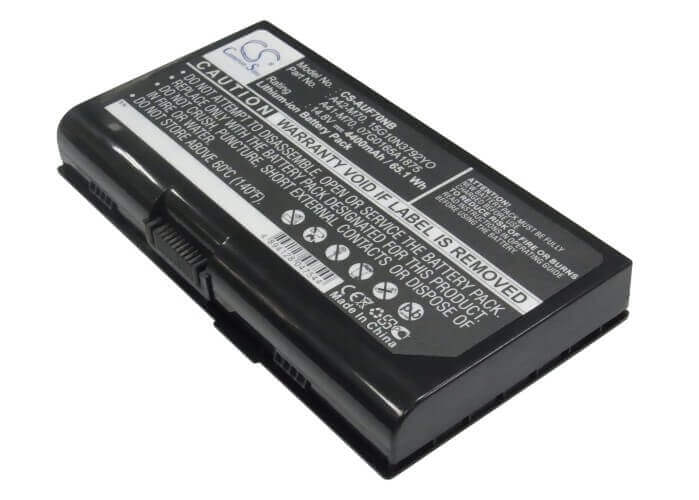 Black Battery For Asus F70, F70s, F70sl 14.8v, 4400mah - 65.12wh Notebook, Laptop Cameron Sino Technology Limited
