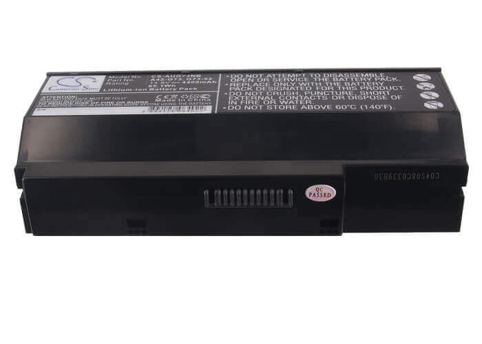 Black Battery For Asus G53, G53j, G53jw 14.8v, 4400mah - 65.12wh Notebook, Laptop Cameron Sino Technology Limited