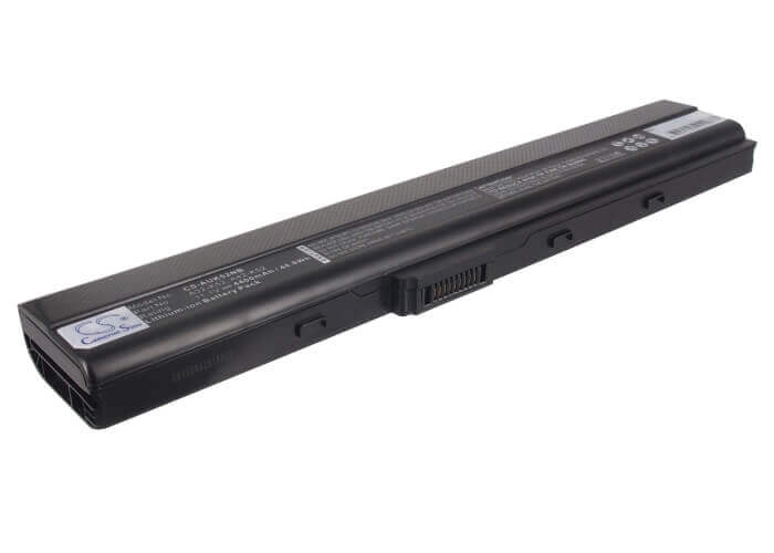 Black Battery For Asus K52, K52f, K52jr 11.1v, 4400mah - 48.84wh Notebook, Laptop Cameron Sino Technology Limited
