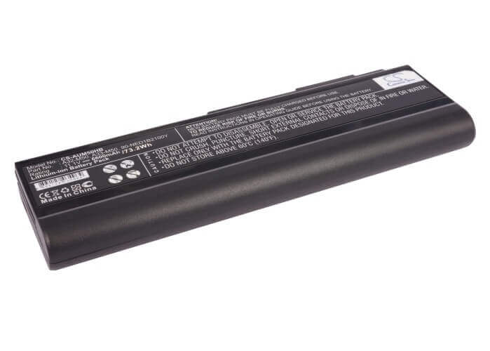 Black Battery For Asus M50, M51, M50s 11.1v, 6600mah - 73.26wh Notebook, Laptop Cameron Sino Technology Limited