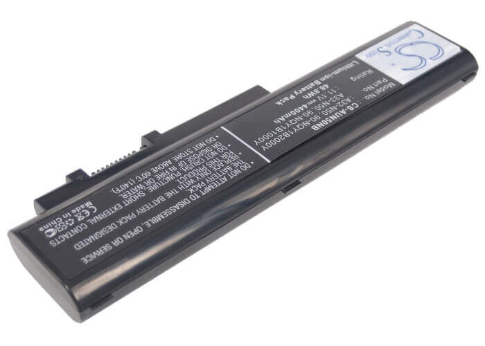 Black Battery For Asus N50, N50a, N50e 11.1v, 4400mah - 48.84wh Notebook, Laptop Cameron Sino Technology Limited