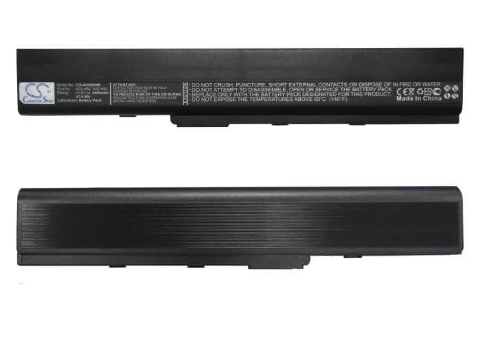 Black Battery For Asus N82, N82e, N82ei 10.8v, 4400mah - 47.52wh Notebook, Laptop Cameron Sino Technology Limited