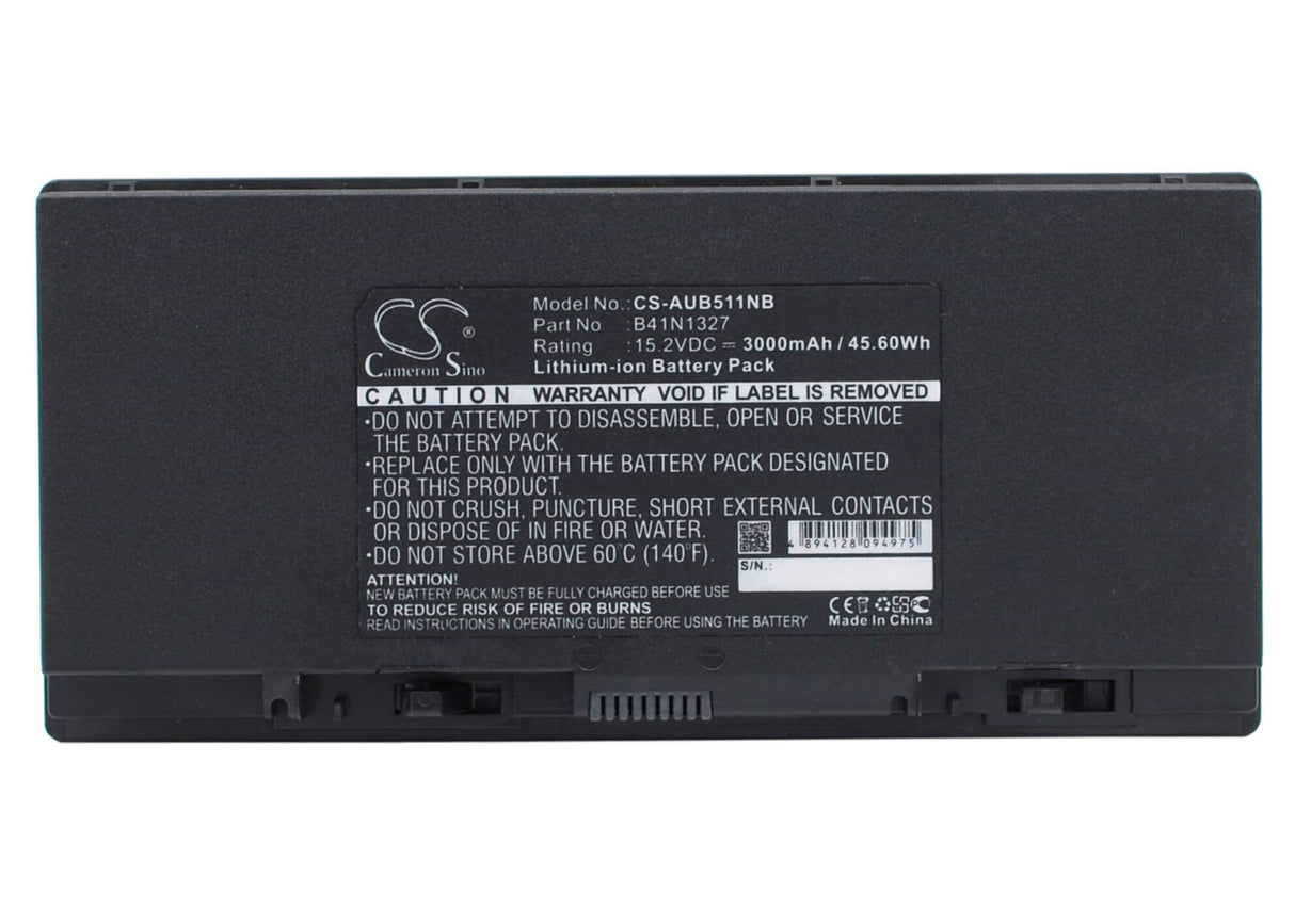 Black Battery For Asus Pro B551, Pro B551lg, Pro B551lg-cn009g 15.2v, 3000mah - 45.60wh Batteries for Electronics Cameron Sino Technology Limited (Suspended)