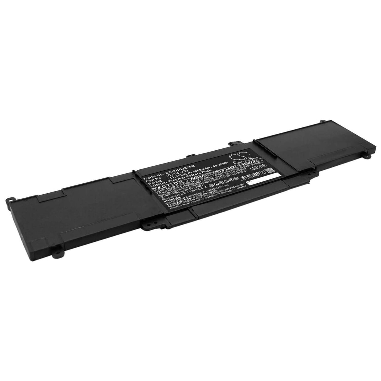 Black Battery For Asus Q302l, Q302la, Q302lg 11.3v, 4400mah - 49.72wh Notebook, Laptop Cameron Sino Technology Limited