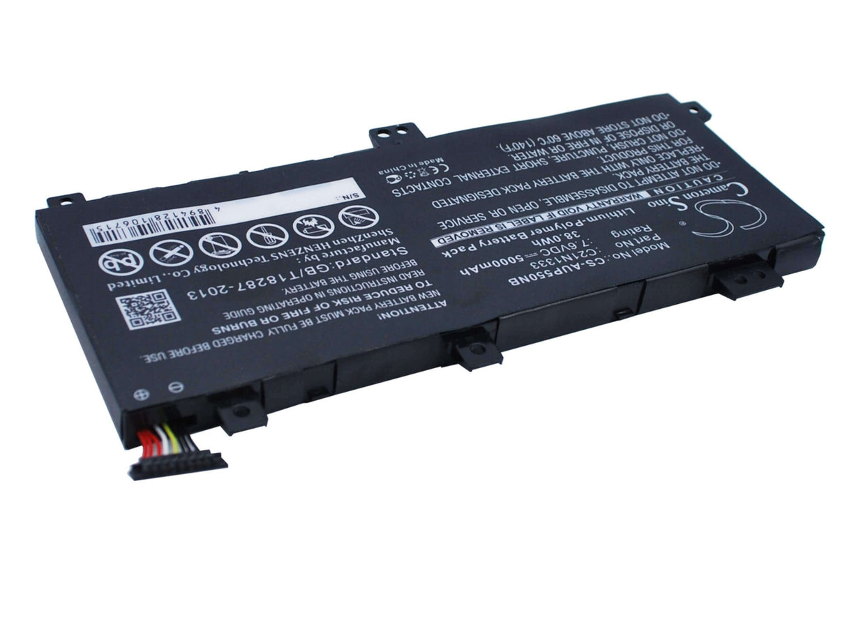 Black Battery For Asus Transformer Flip Tp550la, Transformer Flip Tp550ld 7.6v, 5000mah - 38.00wh Notebook, Laptop Cameron Sino Technology Limited