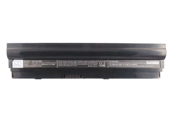 Black Battery For Asus U24, U24e, U24a 10.8v, 2200mah - 23.76wh Batteries for Electronics Cameron Sino Technology Limited (Suspended)