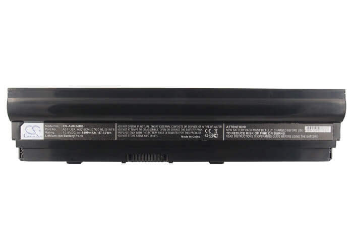Black Battery For Asus U24, U24e, U24a 10.8v, 4400mah - 47.52wh Notebook, Laptop Cameron Sino Technology Limited
