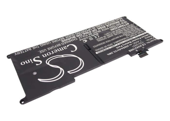Black Battery For Asus Ux21, Zenbook Ux21, Zenbook Ux21a 7.4v, 4500mah - 33.30wh Notebook, Laptop Cameron Sino Technology Limited
