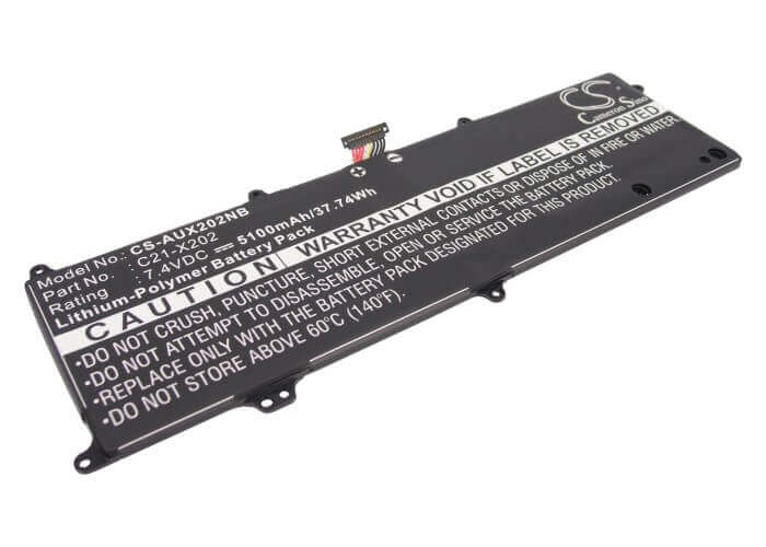 Black Battery For Asus Vivobook S200, Vivobook S200l3217e, Vivobook S200l987e 7.4v, 5100mah - 37.74wh Notebook, Laptop Cameron Sino Technology Limited