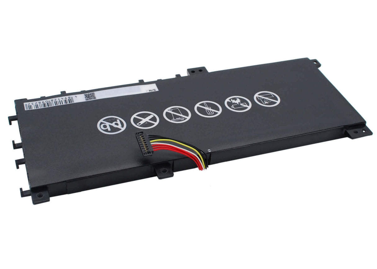 Black Battery For Asus Vivobook S451, Vivobook S451la, Vivobook S451lb 7.5v, 5050mah - 37.88wh Notebook, Laptop Cameron Sino Technology Limited