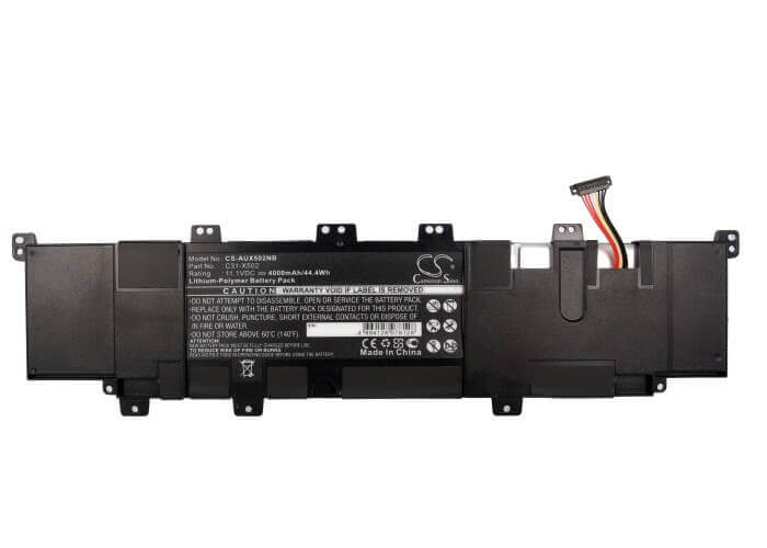 Black Battery For Asus Vivobook S500, Vivobook S500c, Vivobook S500ca 11.1v, 4000mah - 44.40wh Notebook, Laptop Cameron Sino Technology Limited