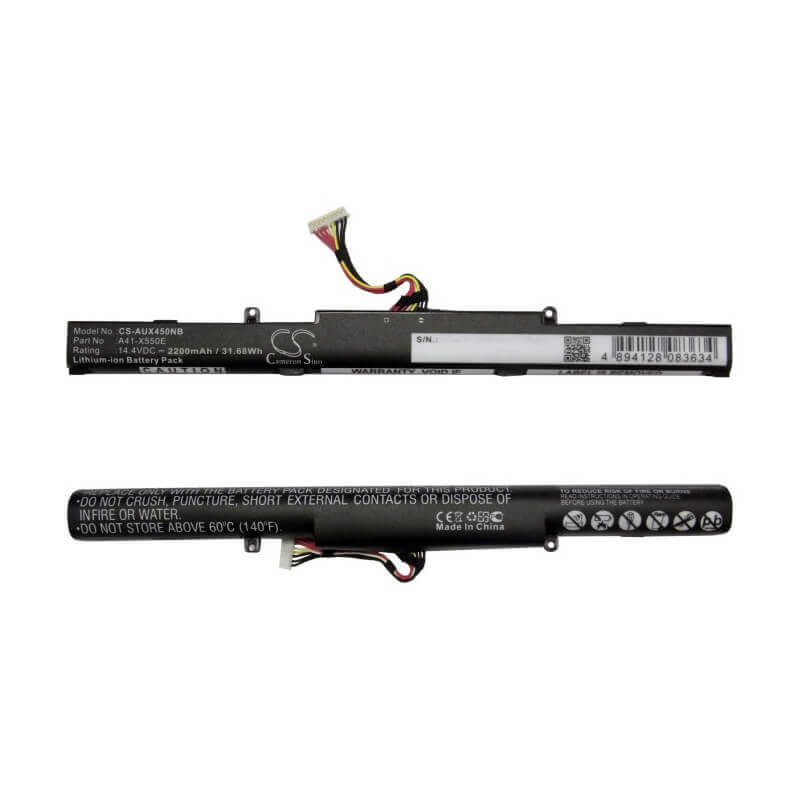 Black Battery For Asus X450j, X450jf, A450e47jf-sl 14.4v, 2200mah - 42.48wh Notebook, Laptop Cameron Sino Technology Limited