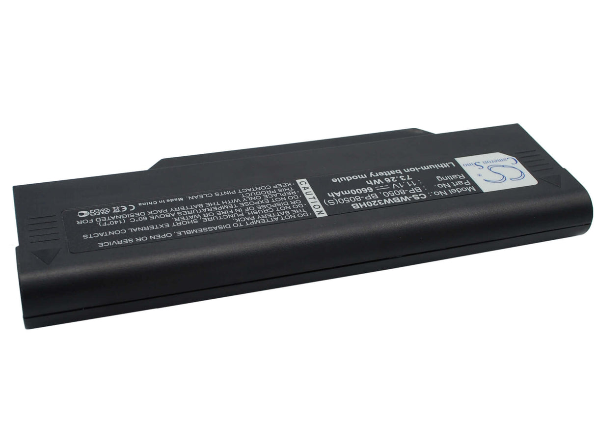 Black Battery For Benq A32e 11.1v, 6600mah - 73.26wh Notebook, Laptop Cameron Sino Technology Limited (Suspended)
