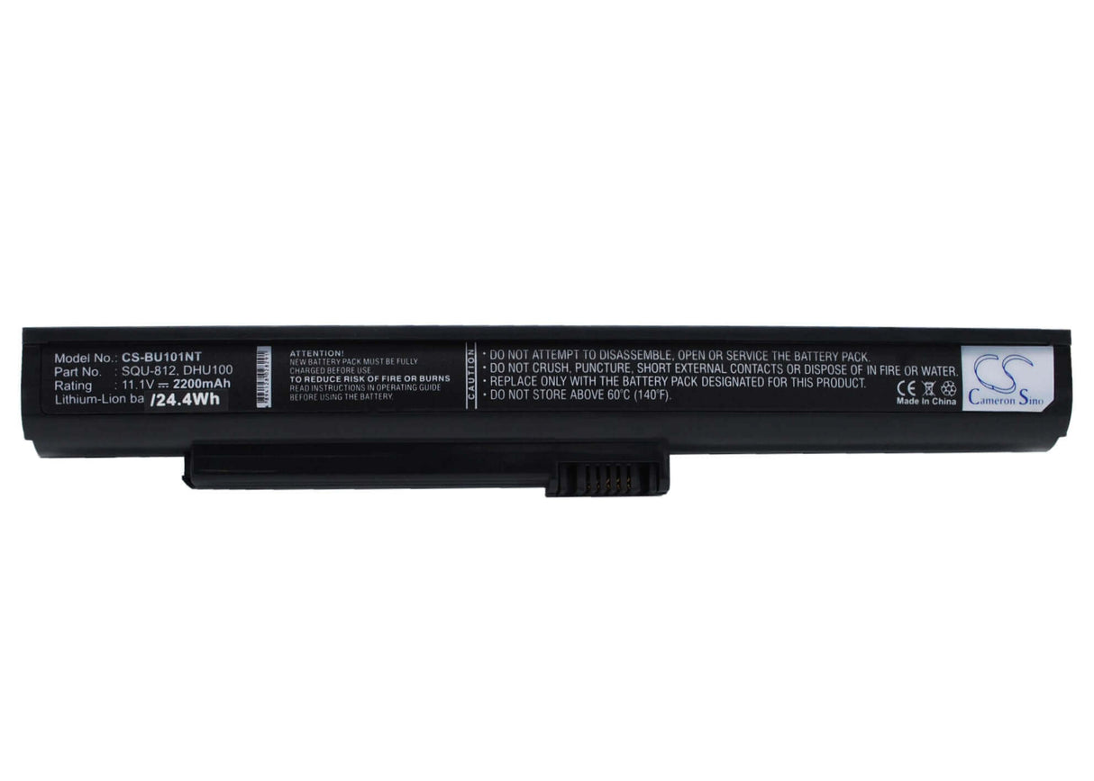 Black Battery For Benq Joybook Lite U101, Joybook Lite U101-v01 11.1v, 2200mah - 24.42wh Notebook, Laptop Cameron Sino Technology Limited