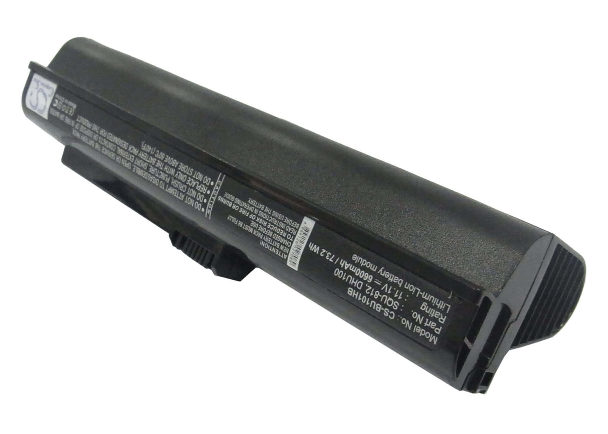Black Battery For Benq Joybook Lite U101, Joybook Lite U101-v01 11.1v, 6600mah - 73.26wh Notebook, Laptop Cameron Sino Technology Limited
