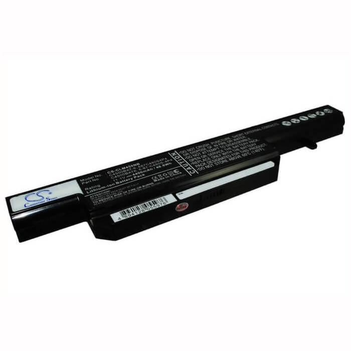 Black Battery For Clevo C4500, C4500q 11.1v, 4400mah - 48.84wh Notebook, Laptop Cameron Sino Technology Limited