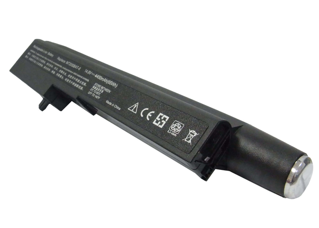 Black Battery For Clevo M72, M72x, M72xr 14.8v, 4400mah - 65.12wh Notebook, Laptop Cameron Sino Technology Limited
