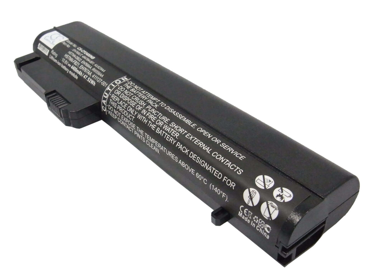 Black Battery For Compaq Business Notebook Nc2400, Business Notebook 2400, Business Notebook 2510p 10.8v, 4400mah - 47.52wh Notebook, Laptop Cameron Sino Technology Limited