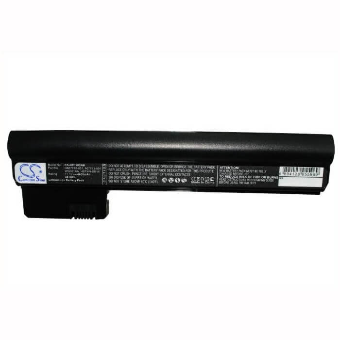 Black Battery For Compaq Mini 110-3000, Mini Cq10, Mini Cq10-400 11.1v, 4400mah - 48.84wh Notebook, Laptop Cameron Sino Technology Limited